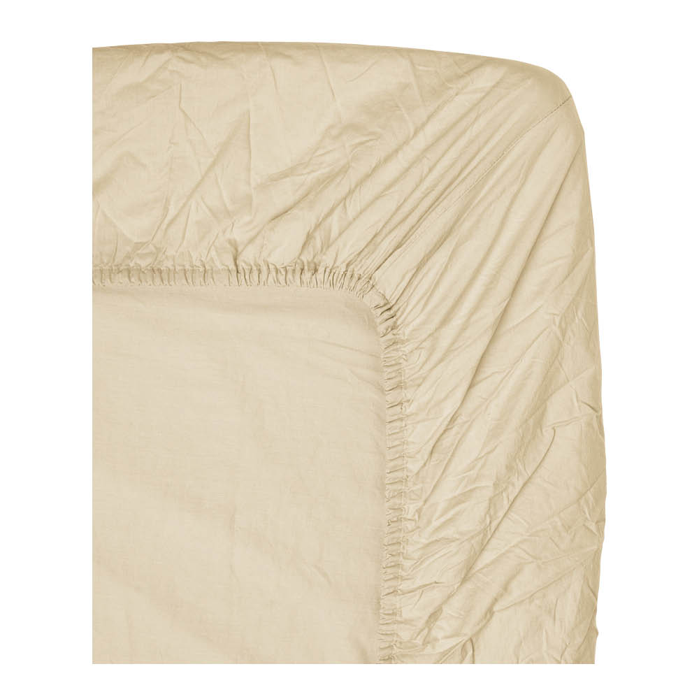 Midnatt Sorbetto dra-på-lakan 90x200 cm ljusgul