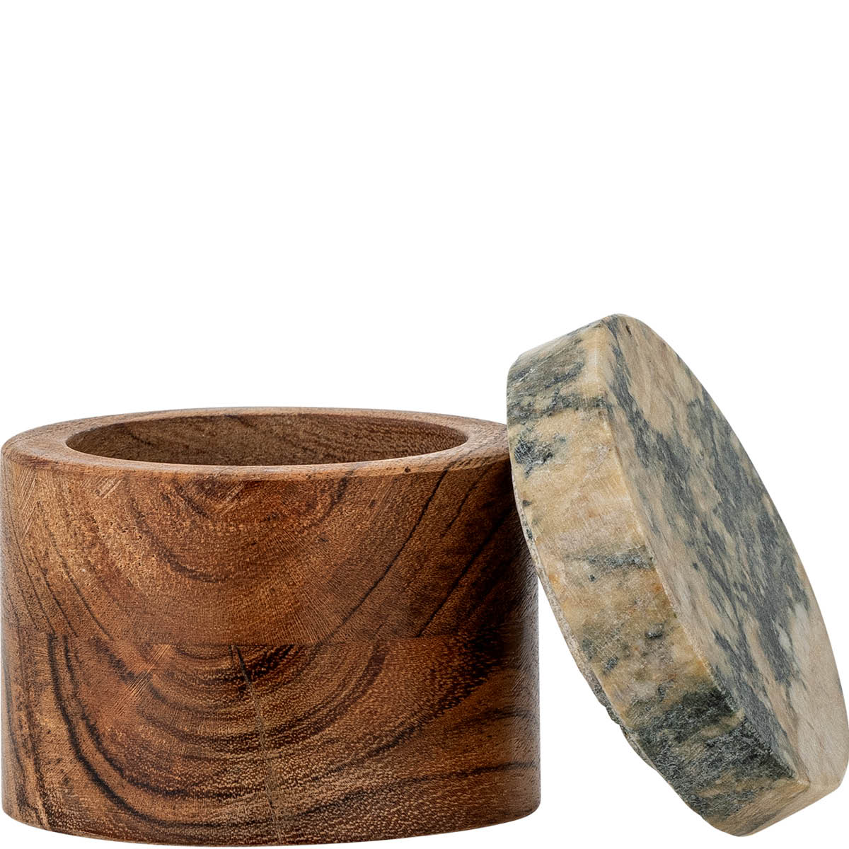 Bloomingville Lisanne Purkki kannella 7x6,5 cm Luonnonväri