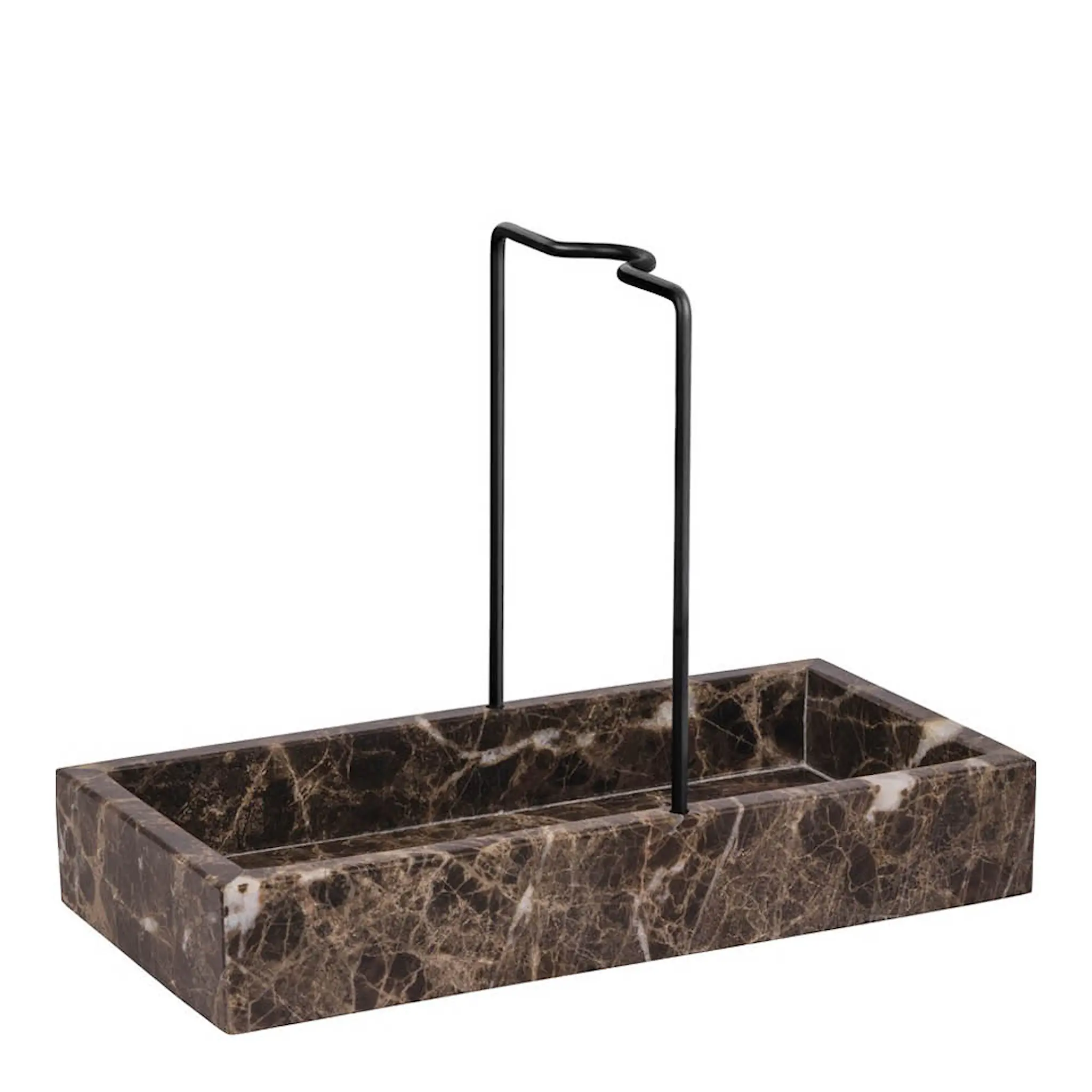 Mette Ditmer Marble diskorganiserare 23,5x17,5 cm brun