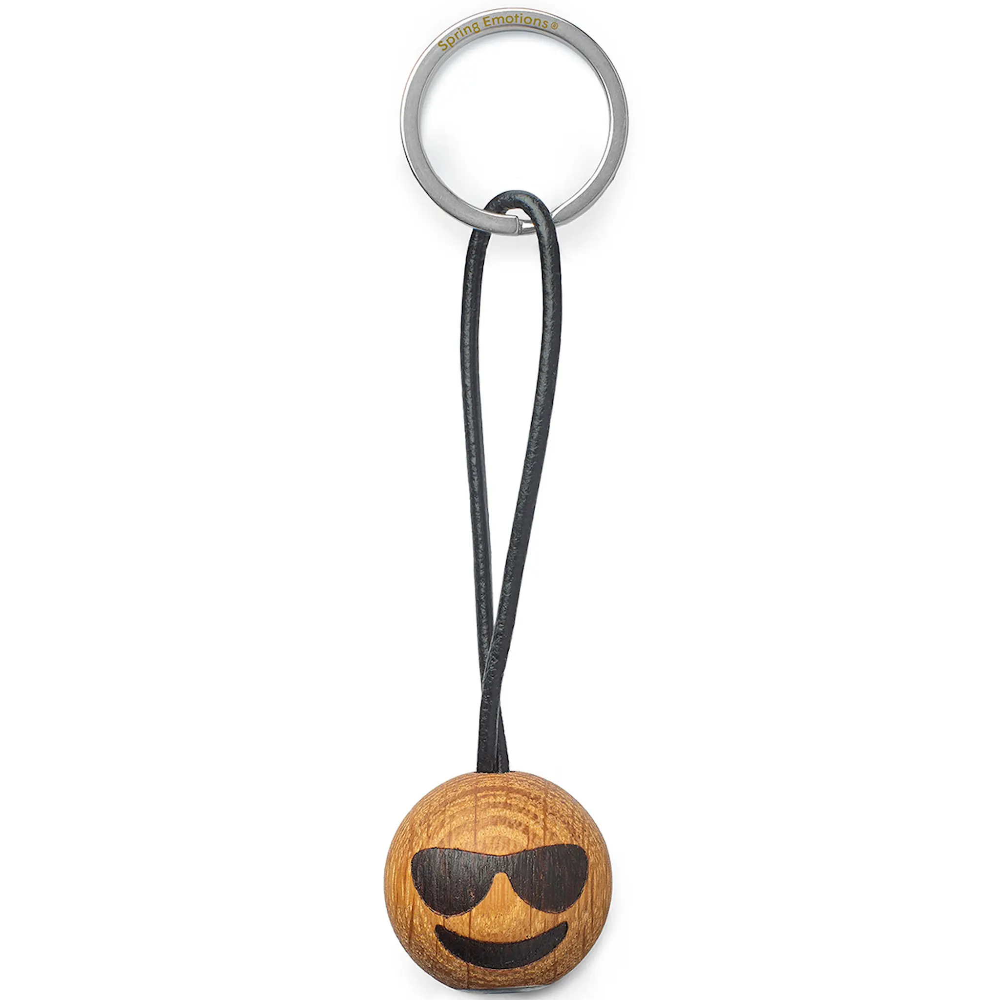 Spring Copenhagen Emoji Nyckelring 3 cm Cool
