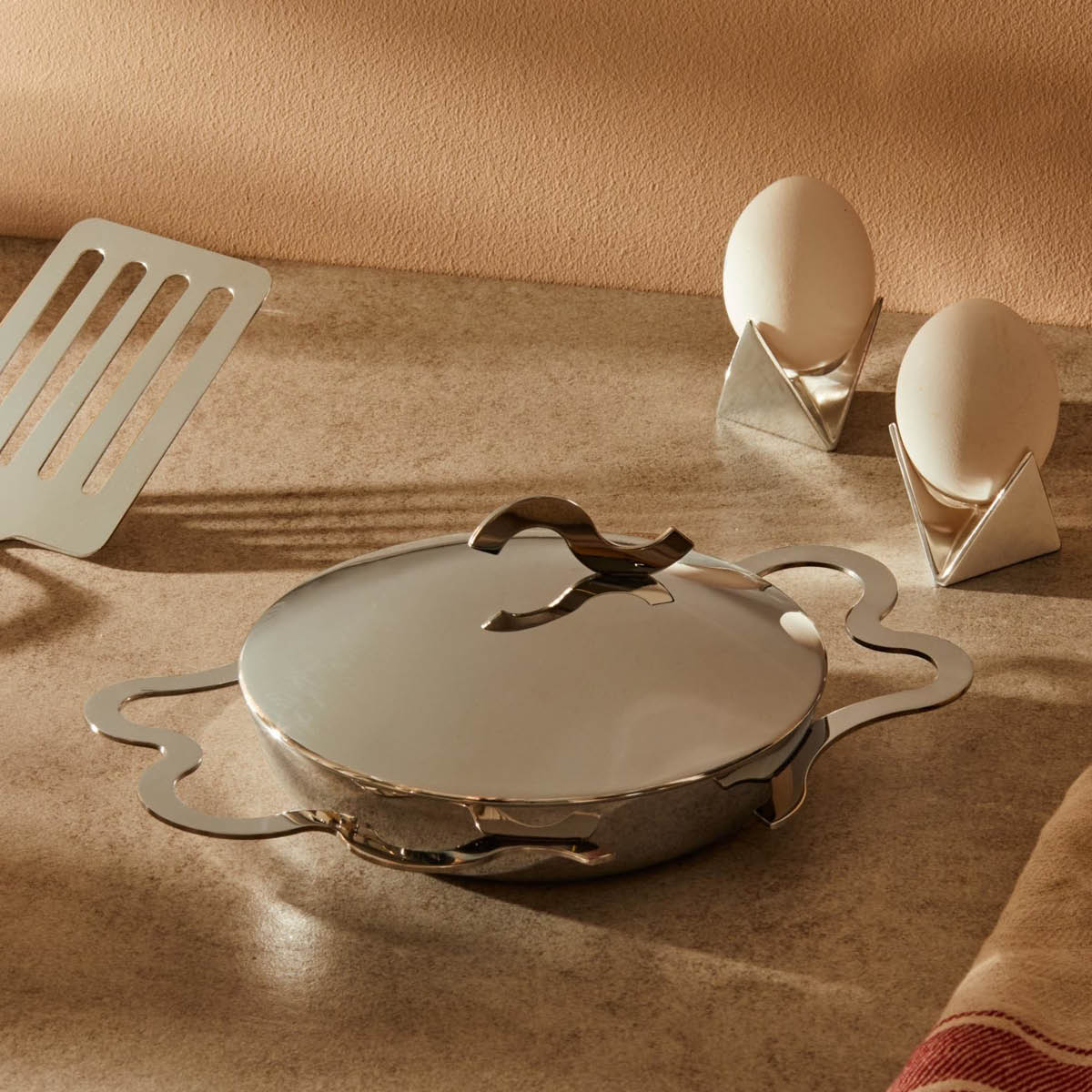 Alessi Roost äggkopp 4,5 cm matt metall