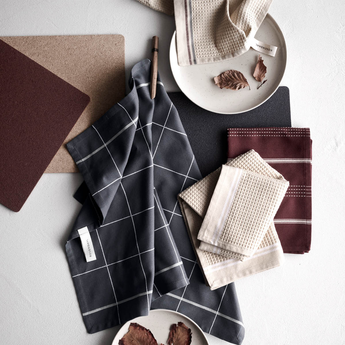 Rosendahl Corki Bordstablett 43x30 cm Bordeaux