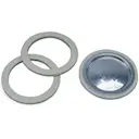 Moka Express Packning & Filterplatta 9 Koppar Grå