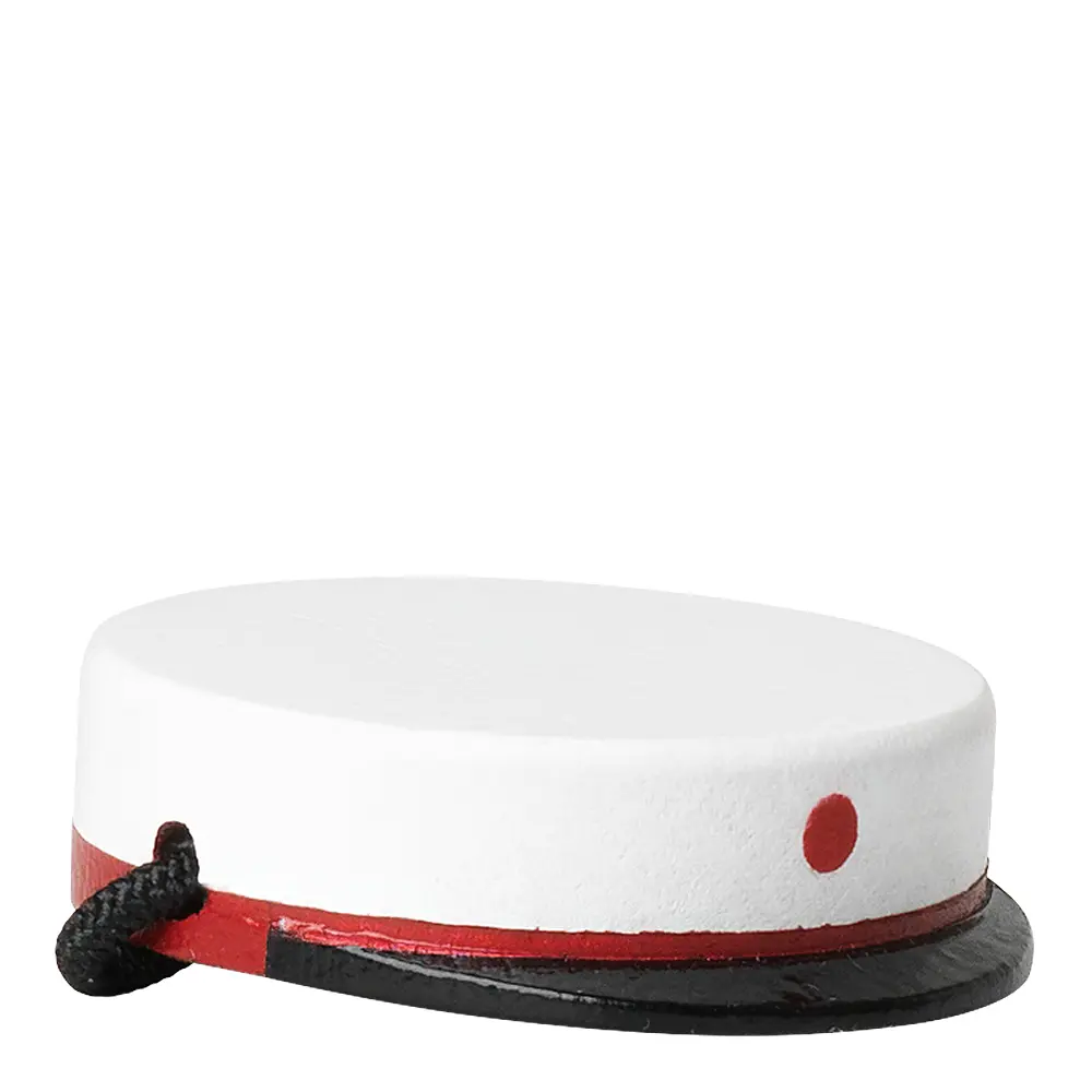 Apinan Ylioppilaslakki 9,5 cm Punainen