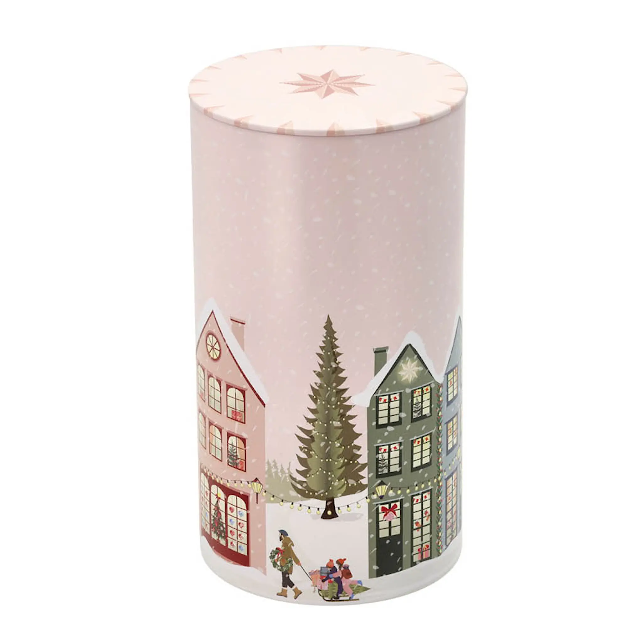 Pillivuyt Vinter kakburk 18,5 cm Crystal Rose