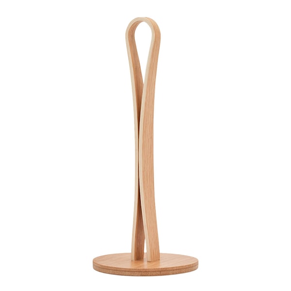 Woody hushållspappershållare 30 cm ek