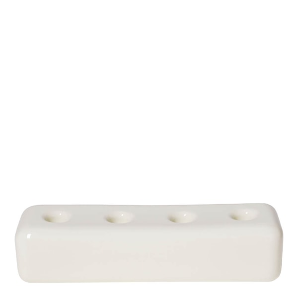 Element ljusstake 4 ljus vit