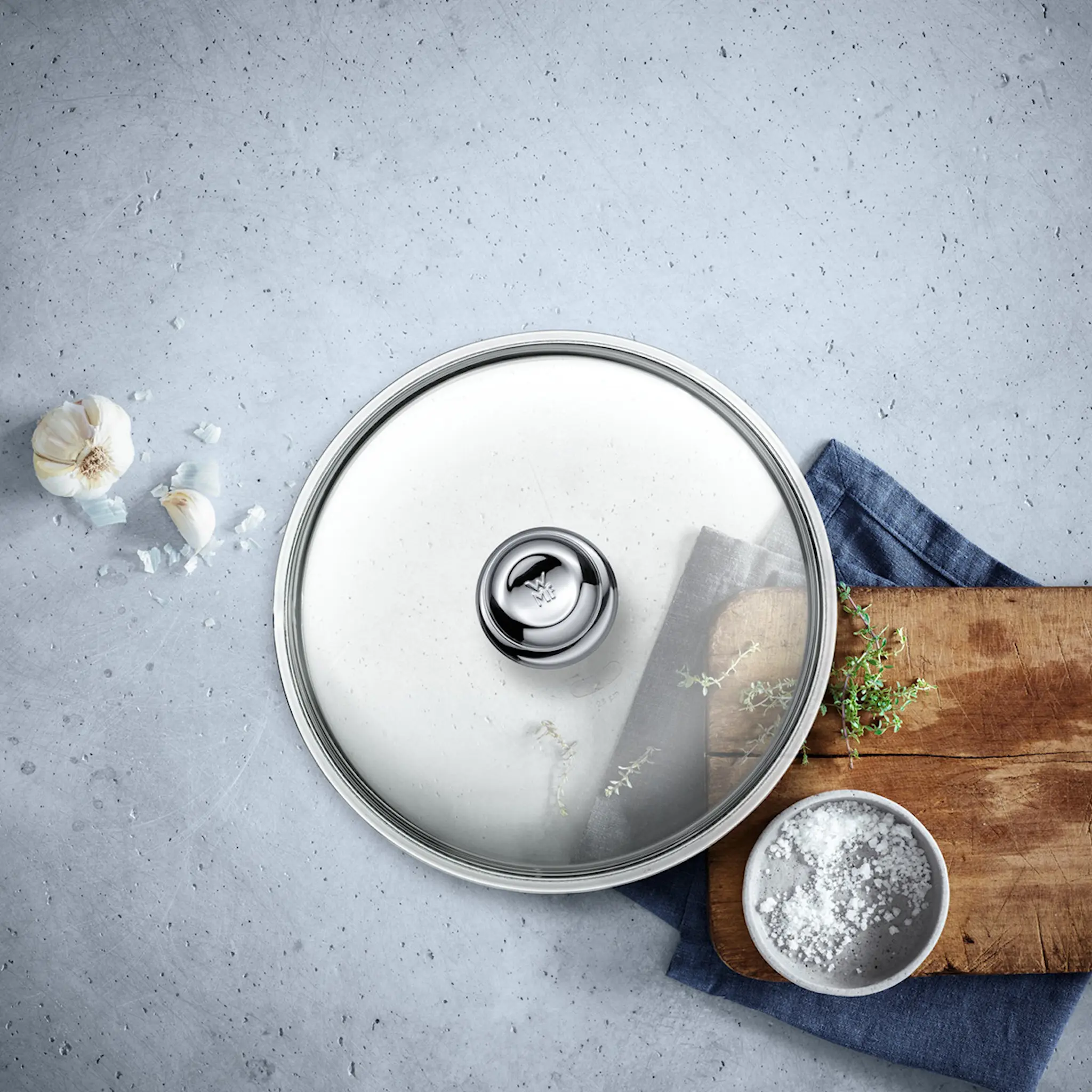 WMF Lasikansi paistinpannuun 28 cm