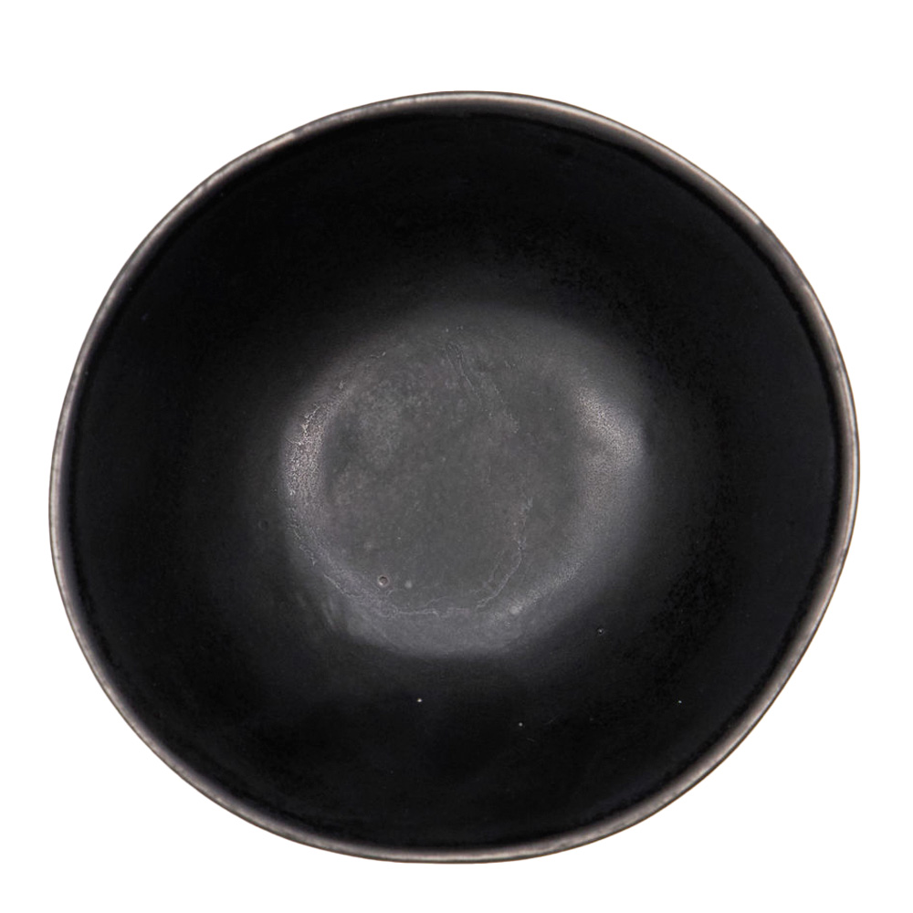 House Doctor Line skål 12 cm svart/brun