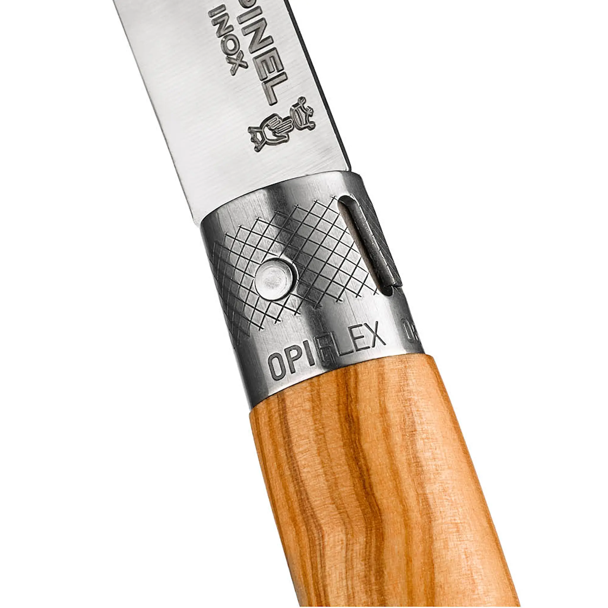 Opinel néo6 Opiflex lommekniv 7 cm oliventre