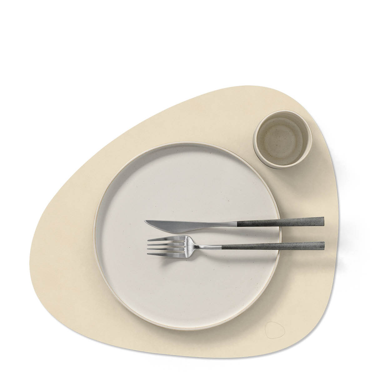 LIND DNA Curve Nupo vändbar Pöytätabletti 37x44 cm Vanilla/Hazel