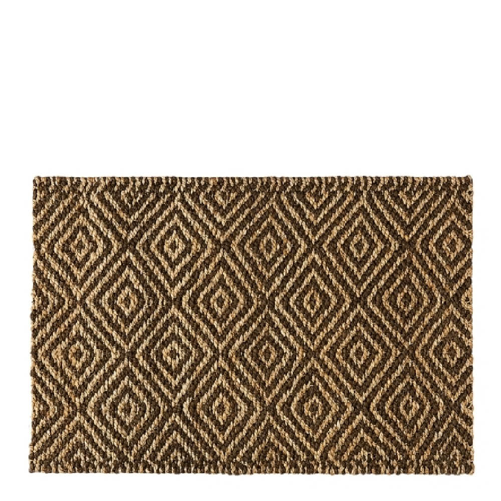 Deco Nord Gåsöga dörrmatta 60x90 cm Nature/Black beauty