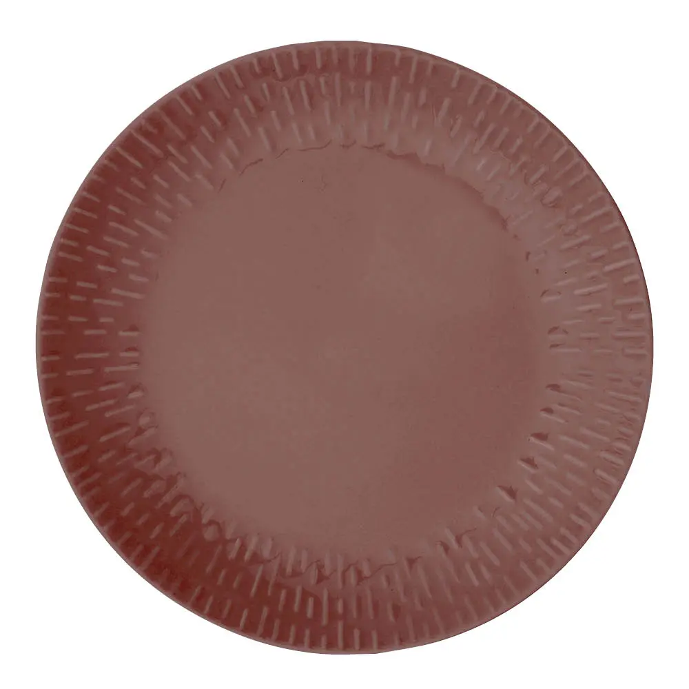 Confetti Lautanen 24 cm Bordeaux