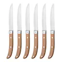 Ranch Grillkniv 6-delar Rostfri/Trä