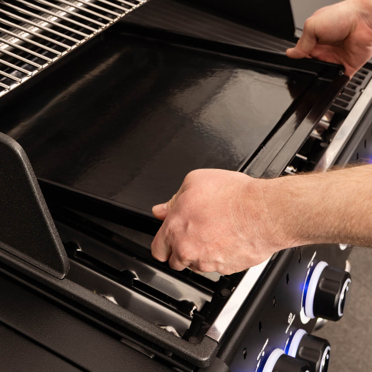 Broil King Stekplatta Baron/Crown 41x46 cm svart