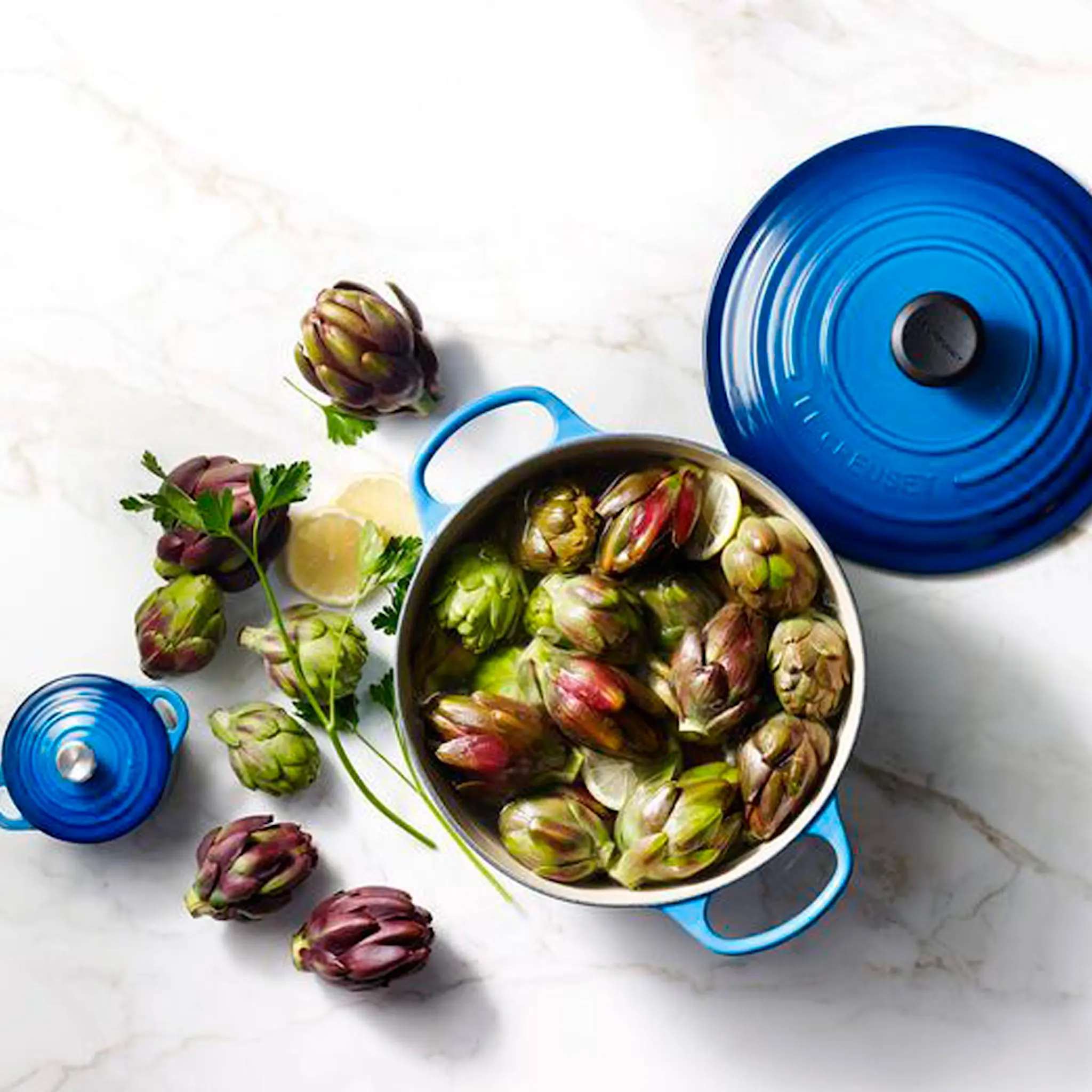 Le Creuset Signature Pata 5,3 L Azure