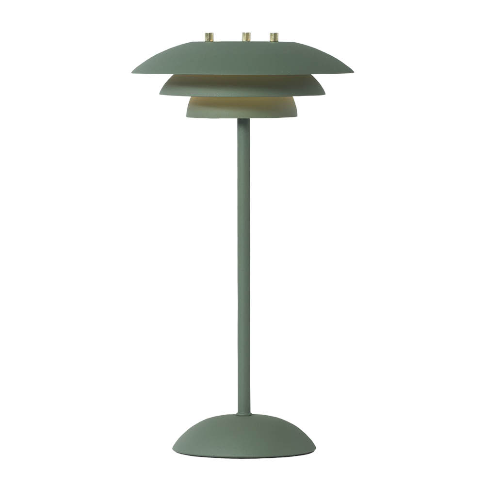 Aneta Lighting Epsilon Recharge pöytävalaisin kannettava 37 cm vihreä