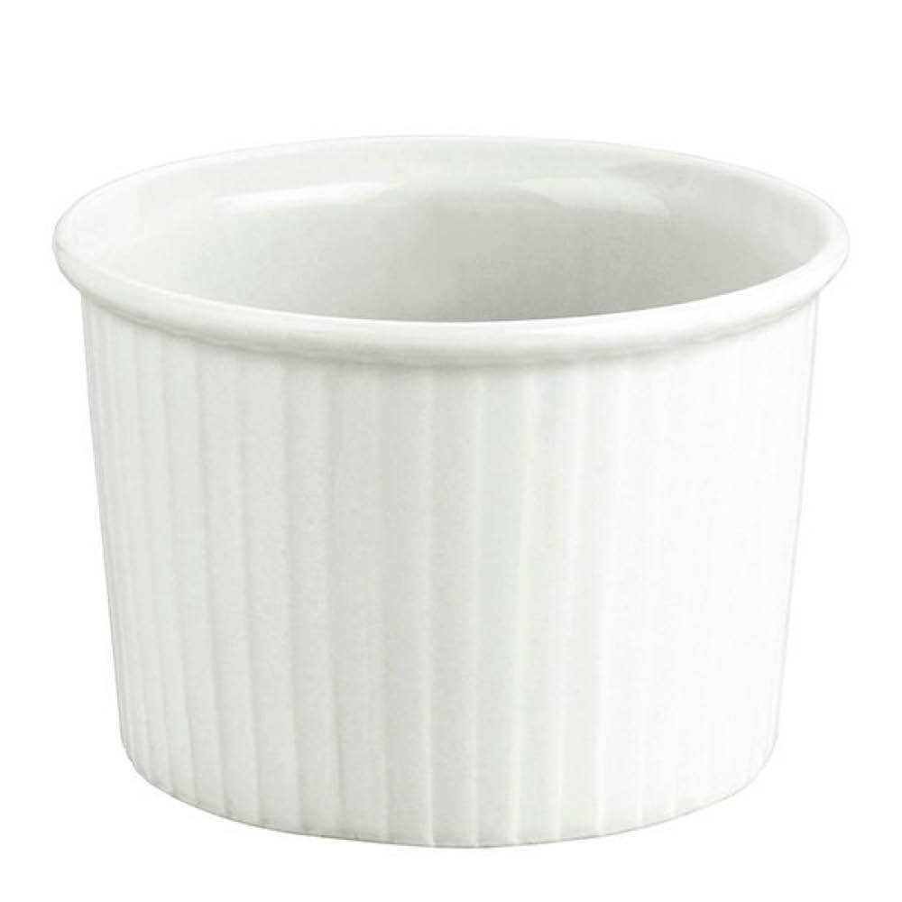 Pillivuyt Ramekin nr 2 hög 7,6 cm 16 cl vit
