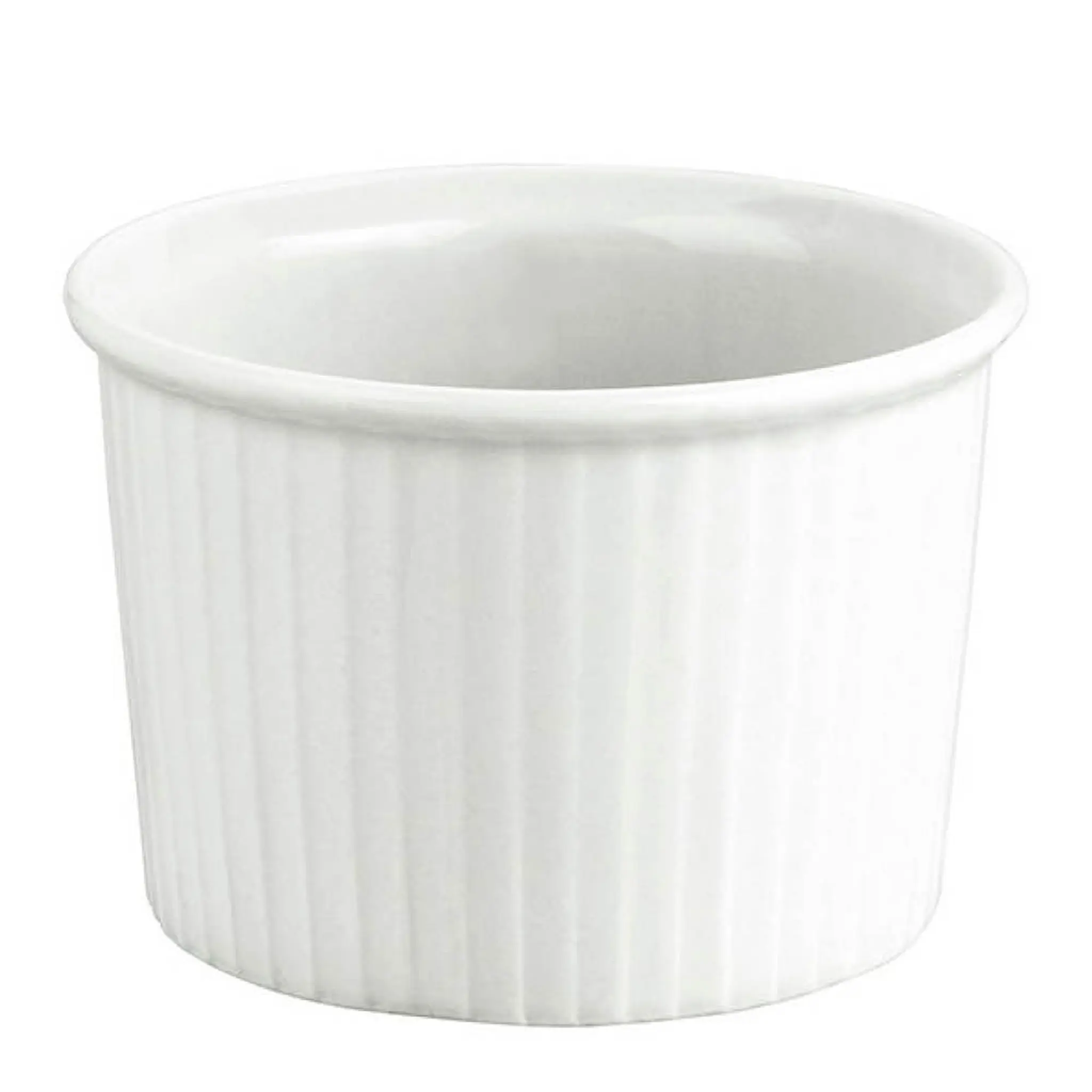 Pillivuyt Ramekin nr 2 hög 7,6 cm 16 cl vit