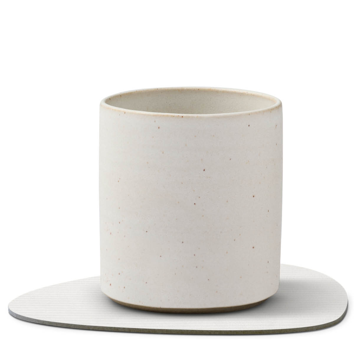 LIND DNA Curve Corduroy glasunderlägg 11x13 cm Pure White