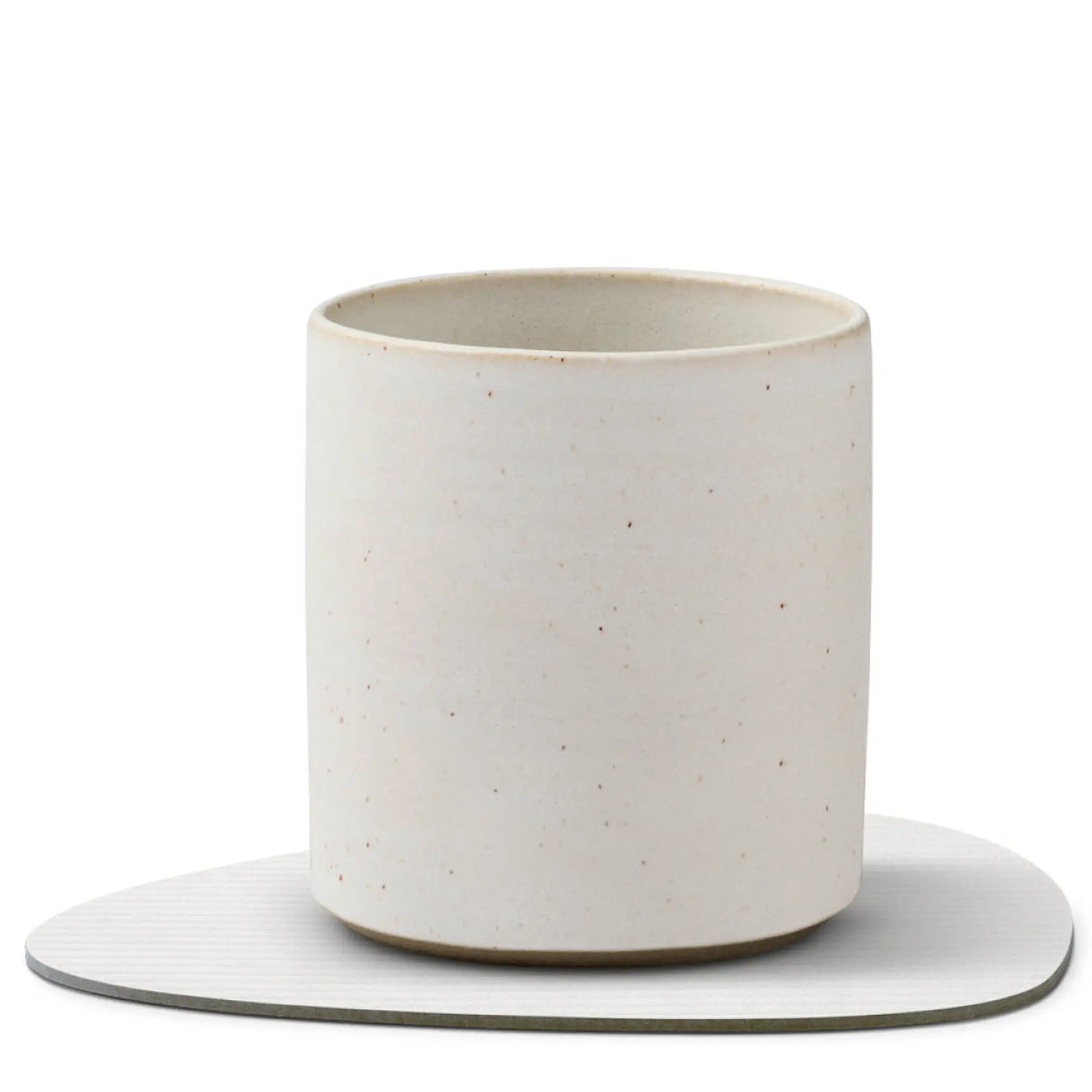 LIND DNA Curve Corduroy glasunderlägg 11x13 cm Pure White