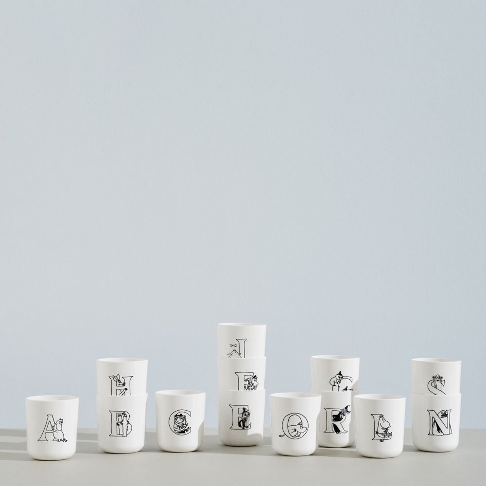 RIG-TIG Moomin ABC Mugg 20 cl Q Vit