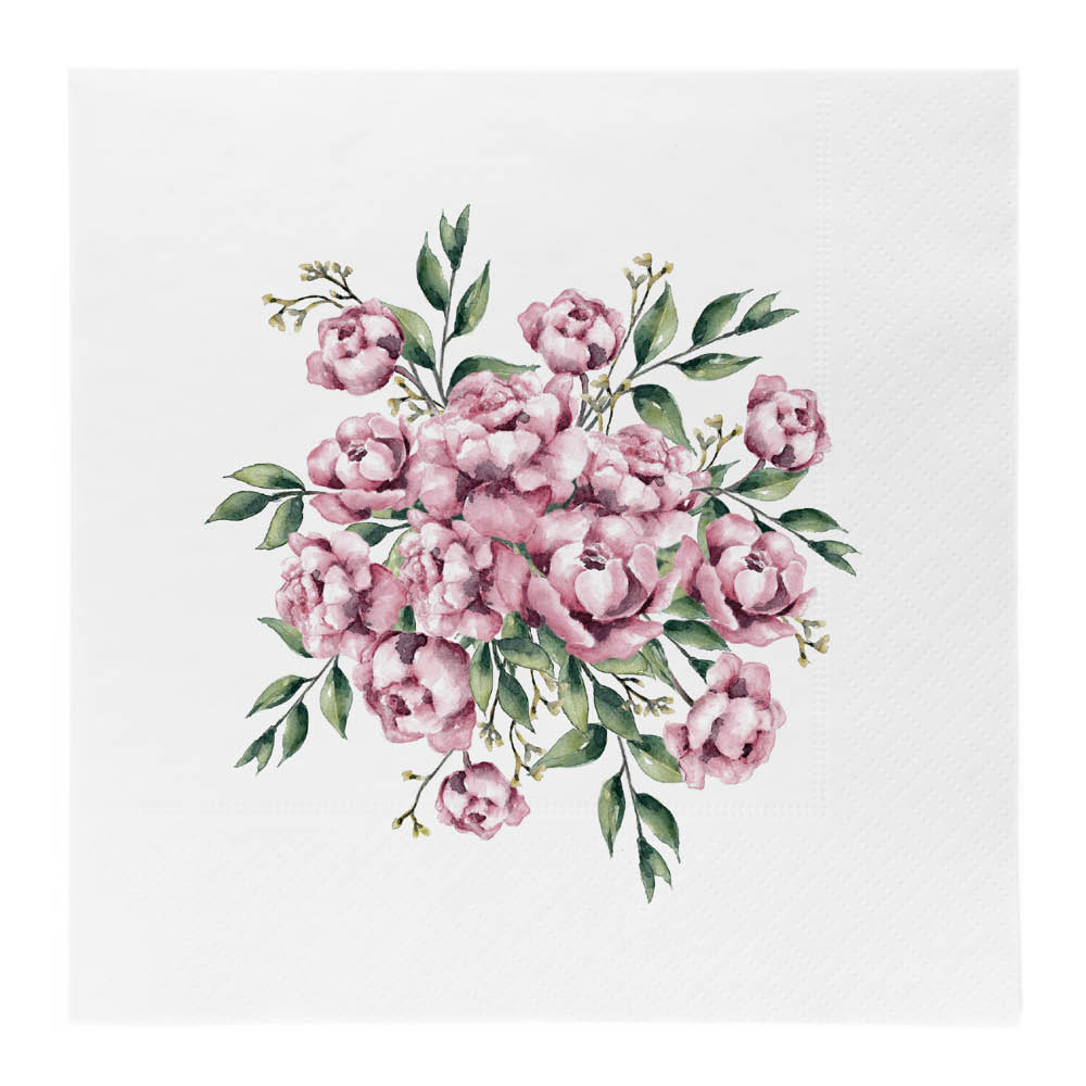 Sögne Home Servett 33 cm blomsterbukett