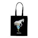 Pippi tygpåse 38,5x42 cm Pippi häst svart