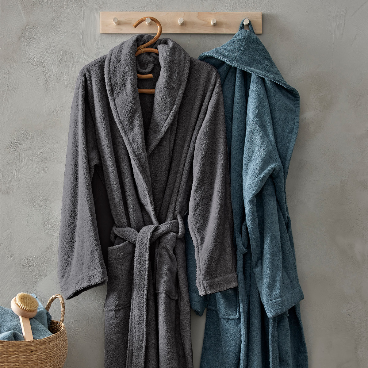 Södahl organic Classic Kylpytakki S/M Ash