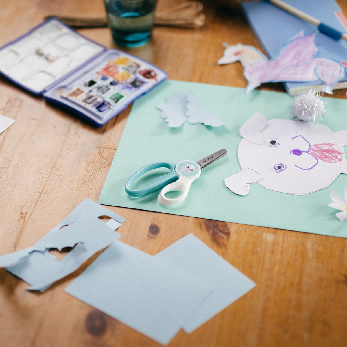 Fiskars Fiskars Kids sax 6+ år 13 cm hundvalp