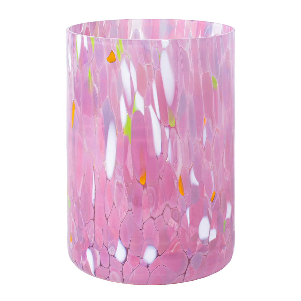 Magnor - Swirl Maljakko 19 cm Vaaleanpunainen