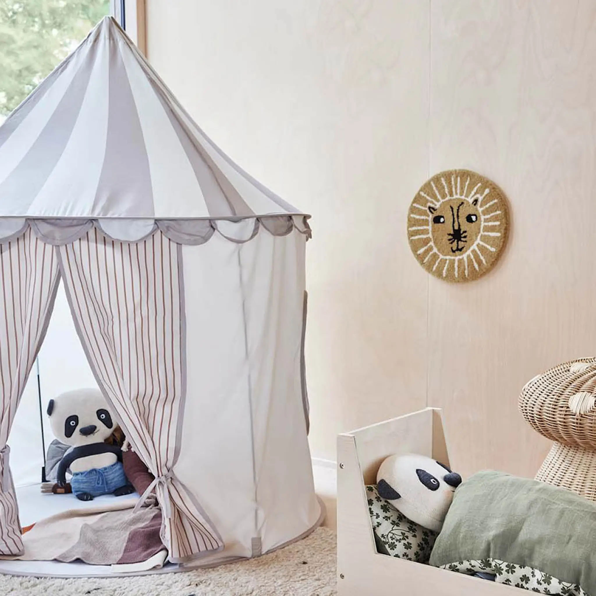 OYOY Circus barntält 100x135 cm Clay