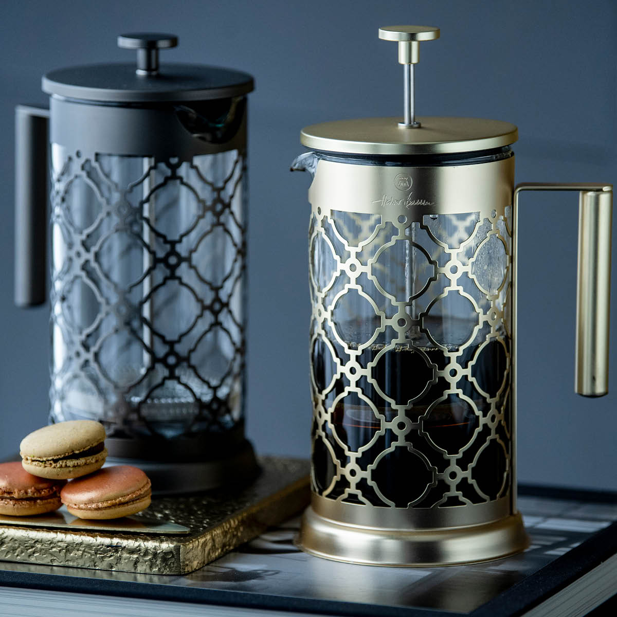 Magnor Cape presskanne 1L gunmetal