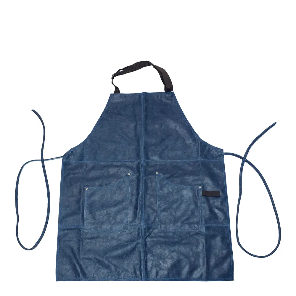 Vintage Esiliina Mokka/Sininen