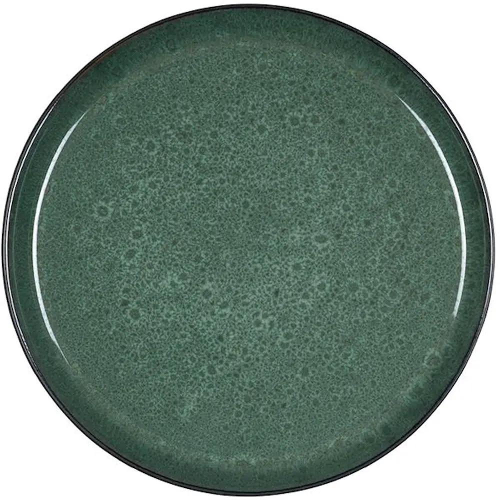 Lautanen Gastro 27 cm Musta/Vihreä