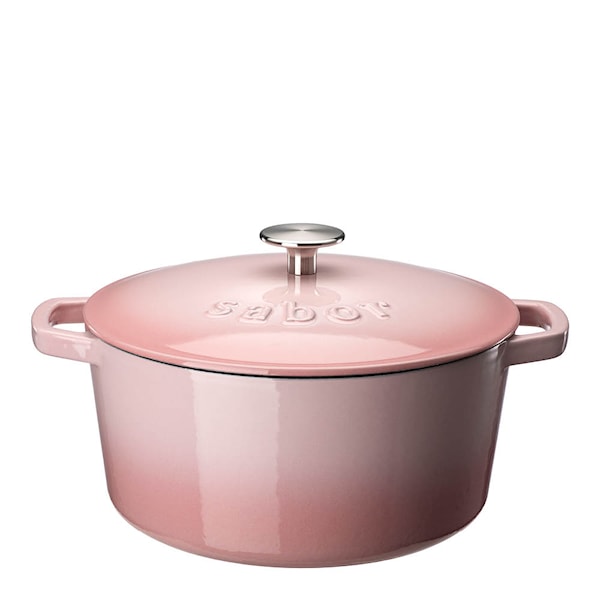 Gjutjärnsgryta 4,4 L blush pink