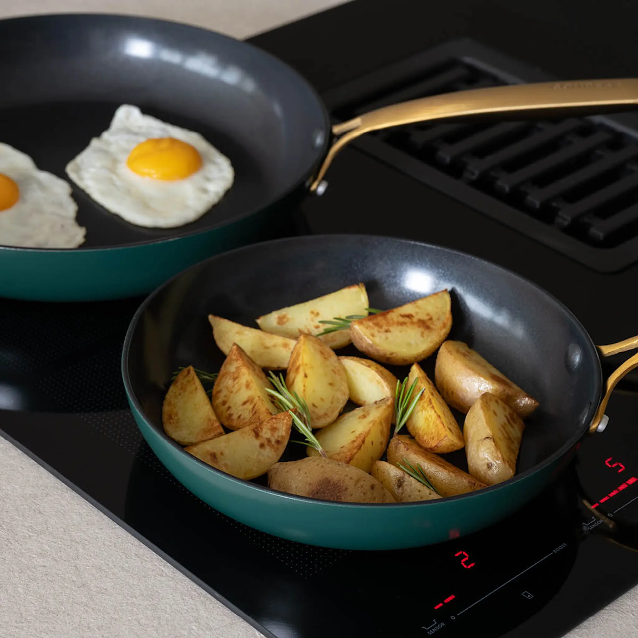 Combekk Element Paistinpannusetti 20 + 28 cm Holly Green