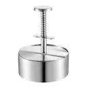 Hamburgarpress 11 cm rostrfritt stål