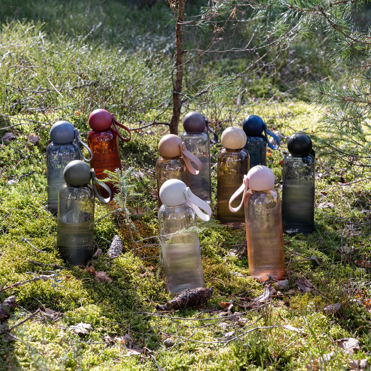 Sagaform Ture vattenflaska 0,6 L persikorosa