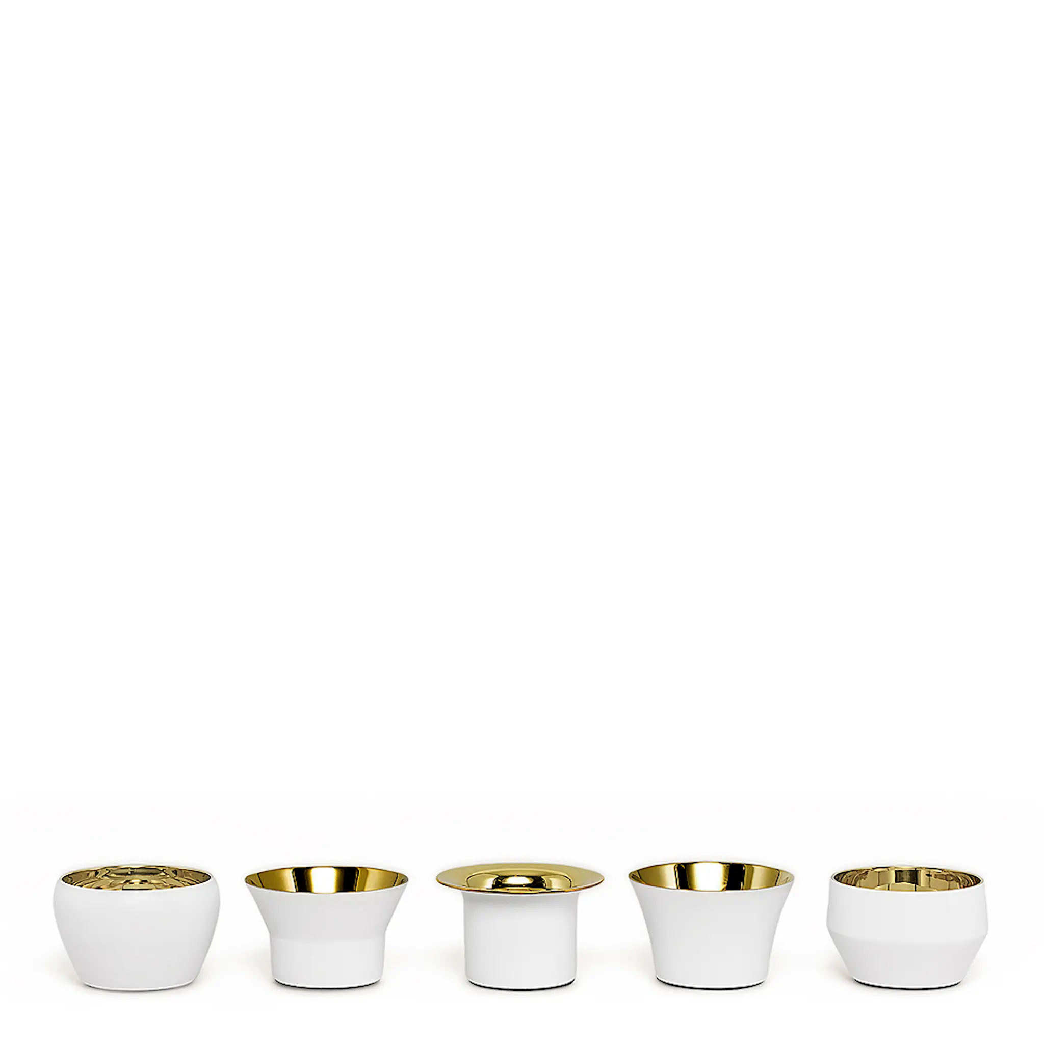 Skultuna Kin Ljuslykta 5-pack Vit