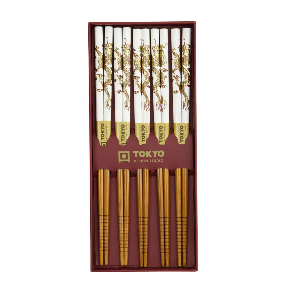 Syömäpuikot 5 paria Lohikäärme