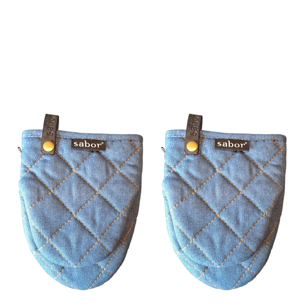 Home grytevott 18x14 cm 2 stk blå