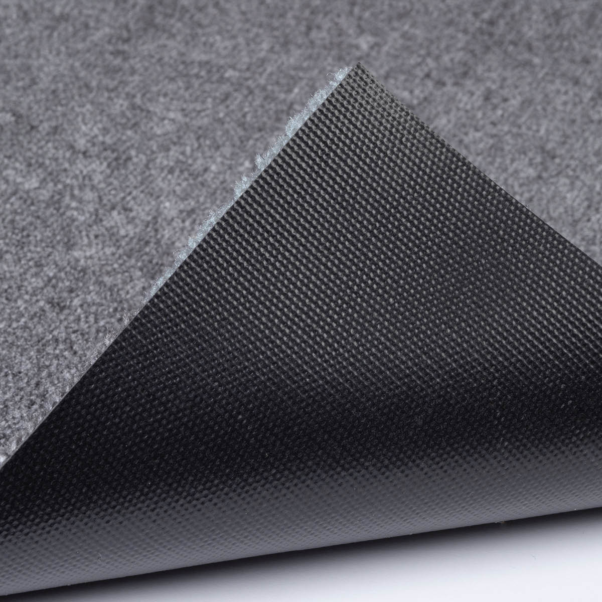 Tica Copenhagen Stripes horisontal gulvmatte 130x90 cm dijon/grey