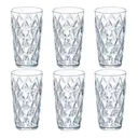 Crystal Glas Högt 6-pack Klar