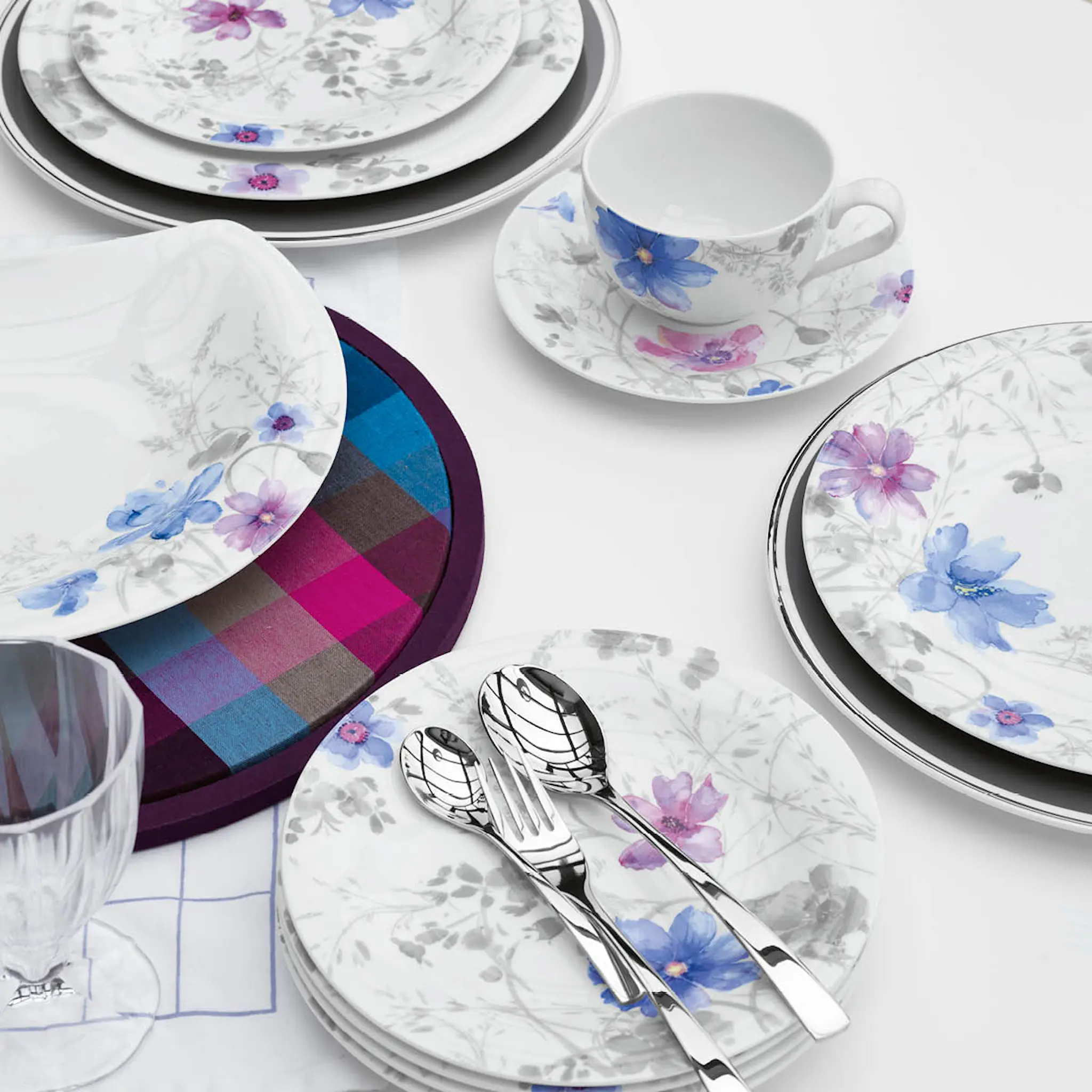 Villeroy & Boch Mariefleur Gris Fat 19 cm till frukostkopp 39 cl