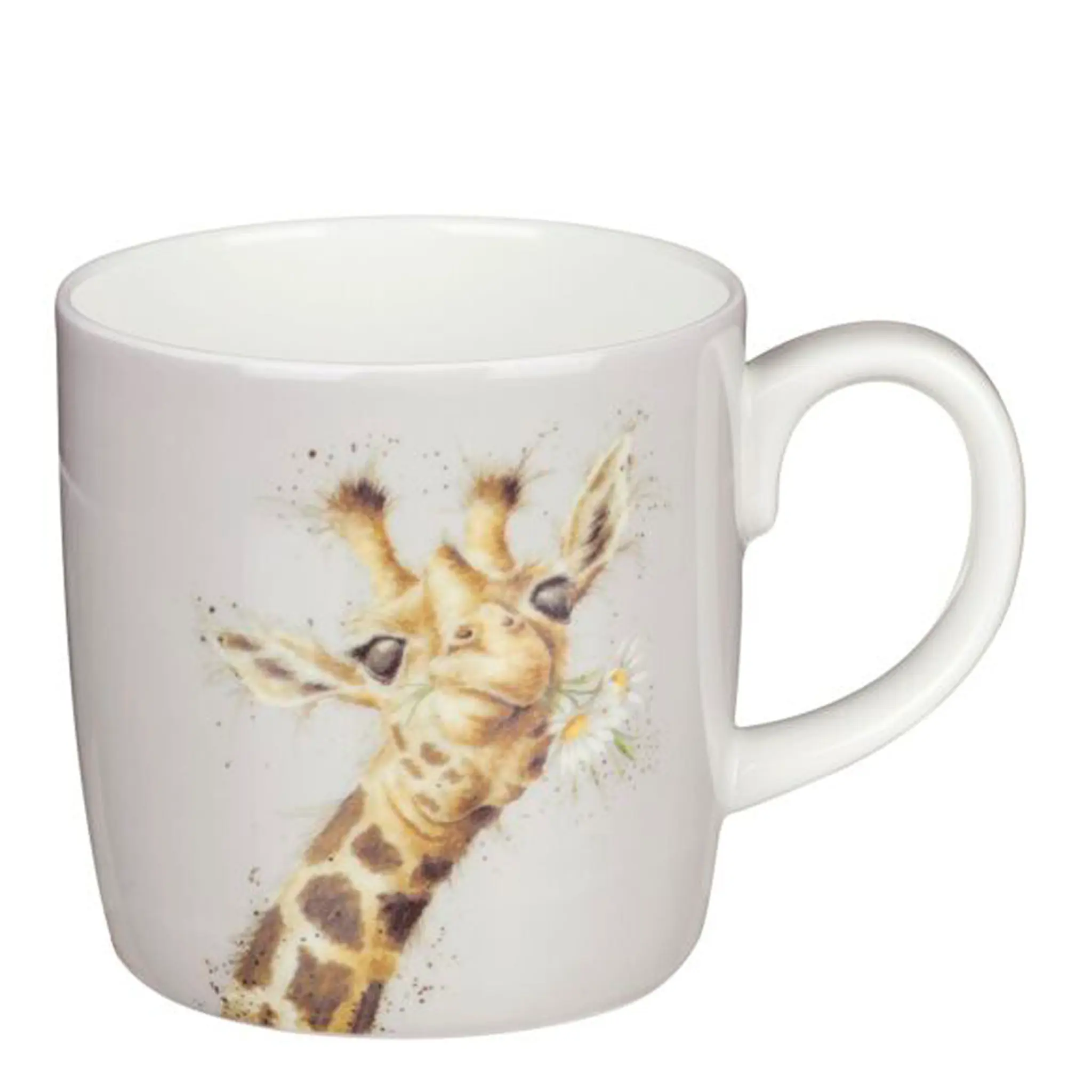 Wrendale Design Wrendale Design Giraffe With Flowers Mugg 40 cl
