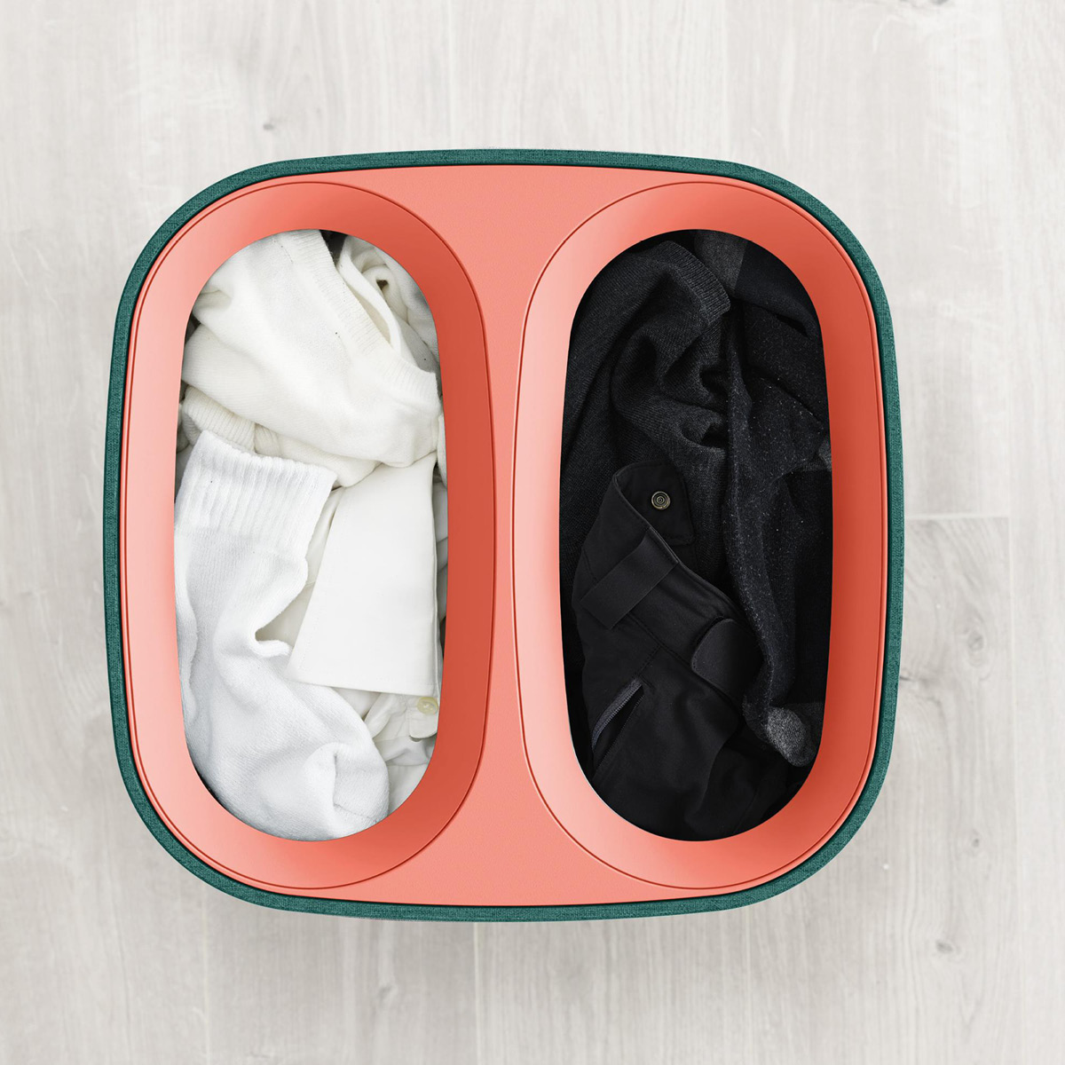 Joseph Joseph Tota Pop tvättkorg 60 L grön