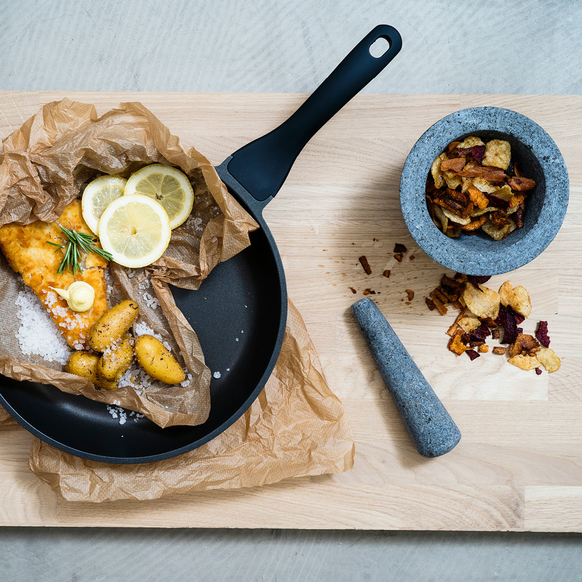 Modern House Mortel i sten