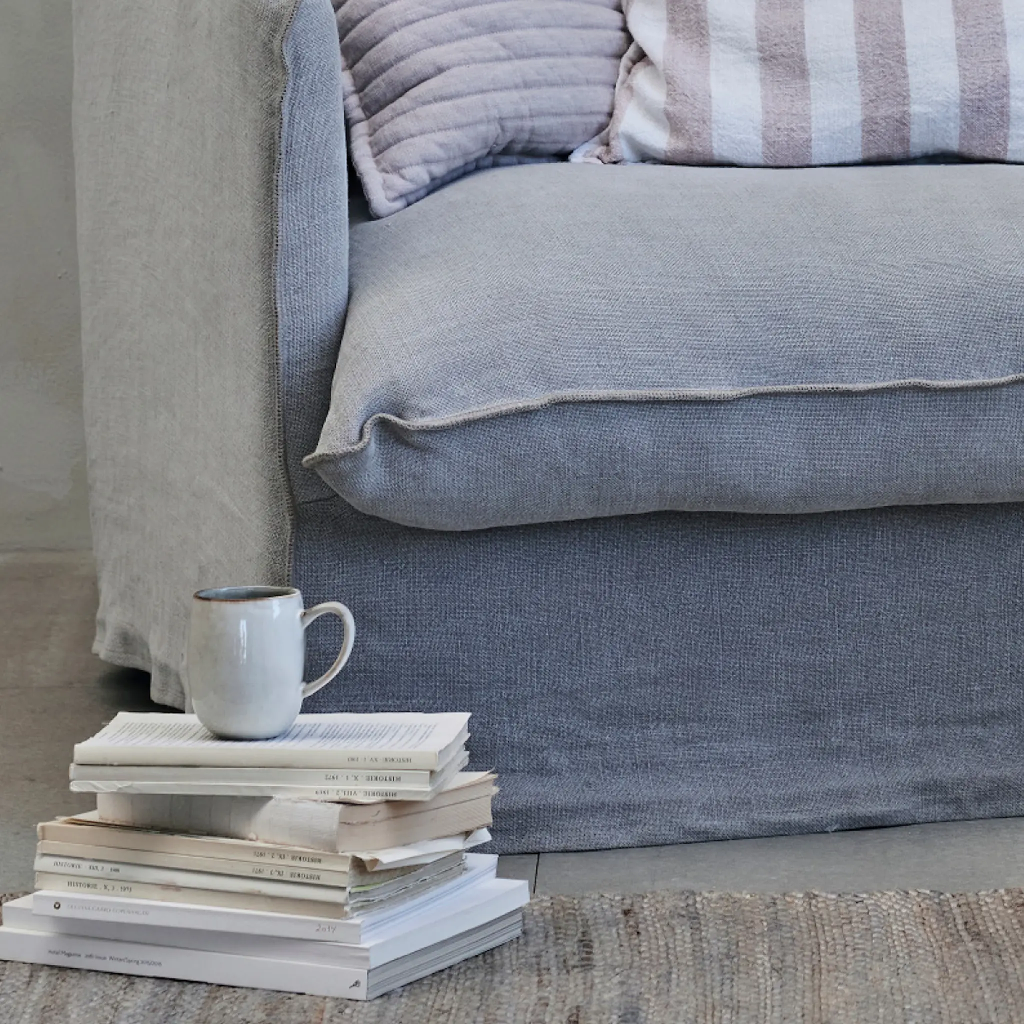 Lene Bjerre Amera mugg med öra 27 cl beige