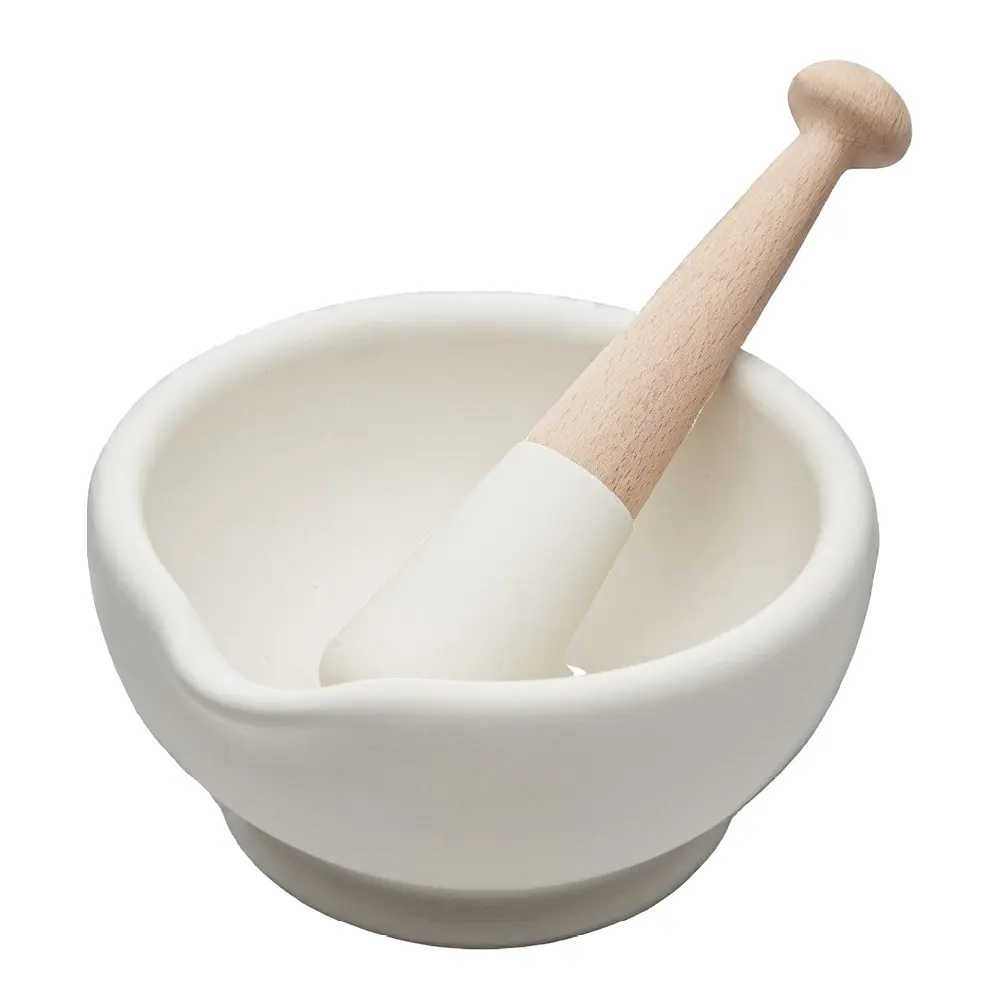 Mortteli 21 cm Valkoinen